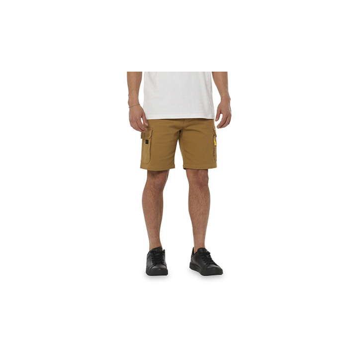 Men's Caterpillar Foundation Cargo Shorts Brown Ireland FSHD82396